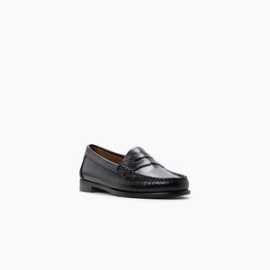 G.H. Bass & Co. Black Leather Loafers